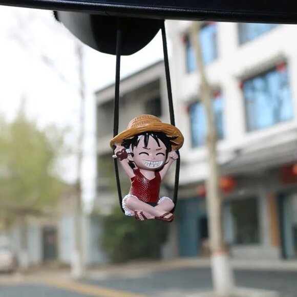 One piece doll model, Anime figure, Luffy car rearview mirror, decoration - Picture 5 of 6